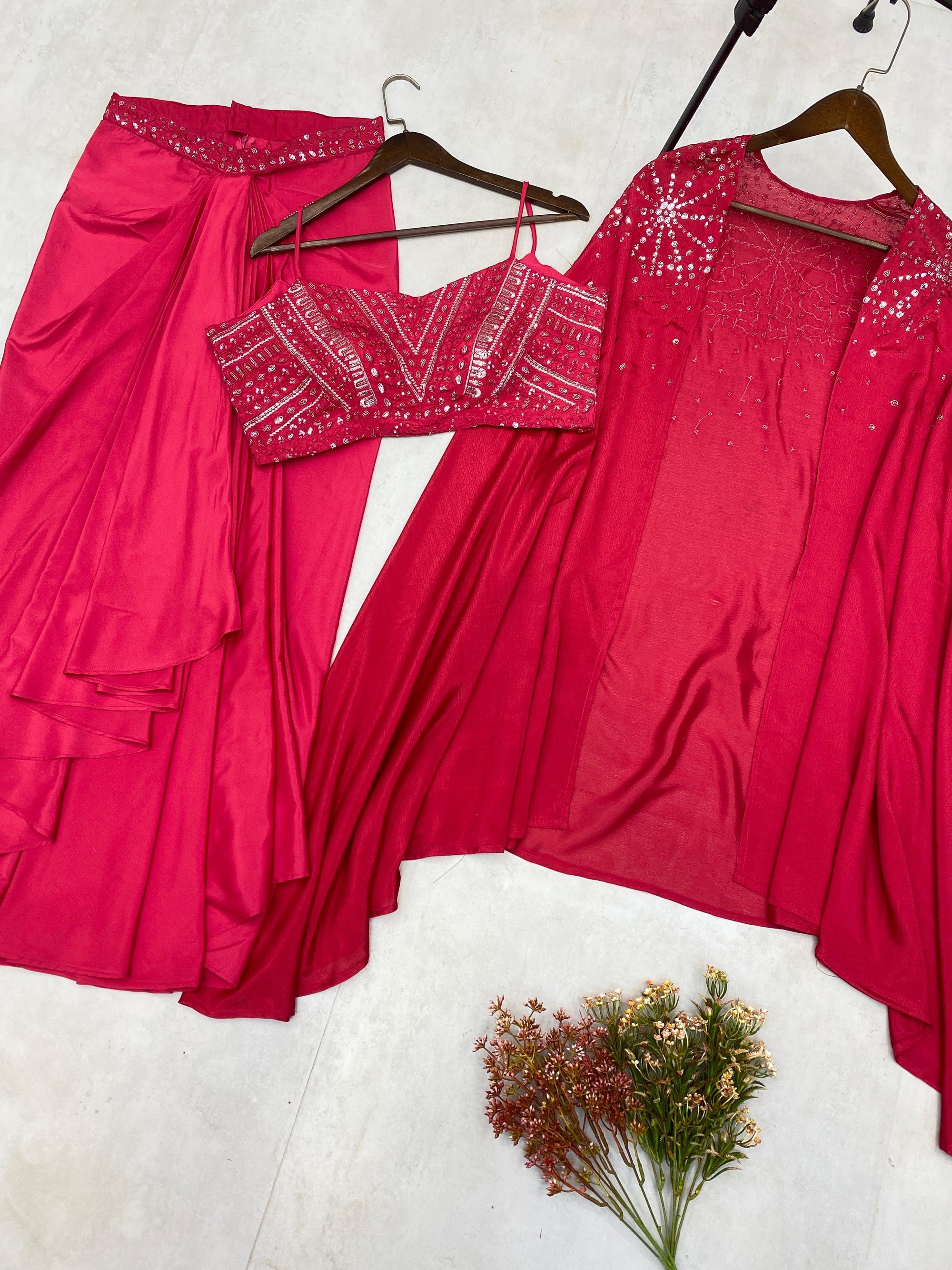 ✨ Western Elegance: The Sequin Dream Wedding Ensemble ✨