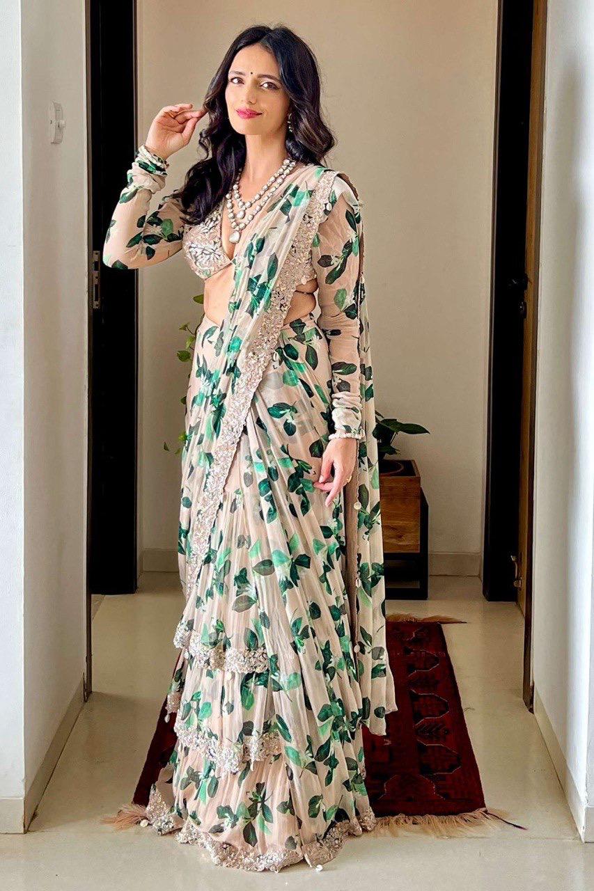 NEW LAUNCHING DESIGNER Ready TO WEAR SAREE