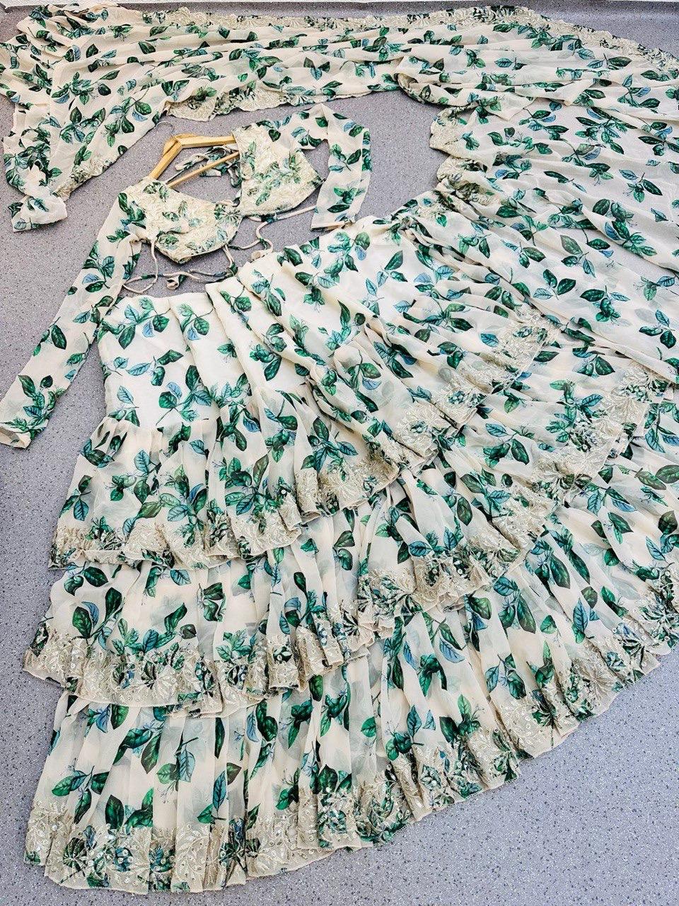 NEW LAUNCHING DESIGNER Ready TO WEAR SAREE