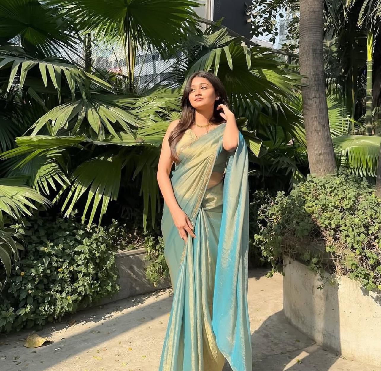 Beautiful Viral in Fandy Silk at discount😍