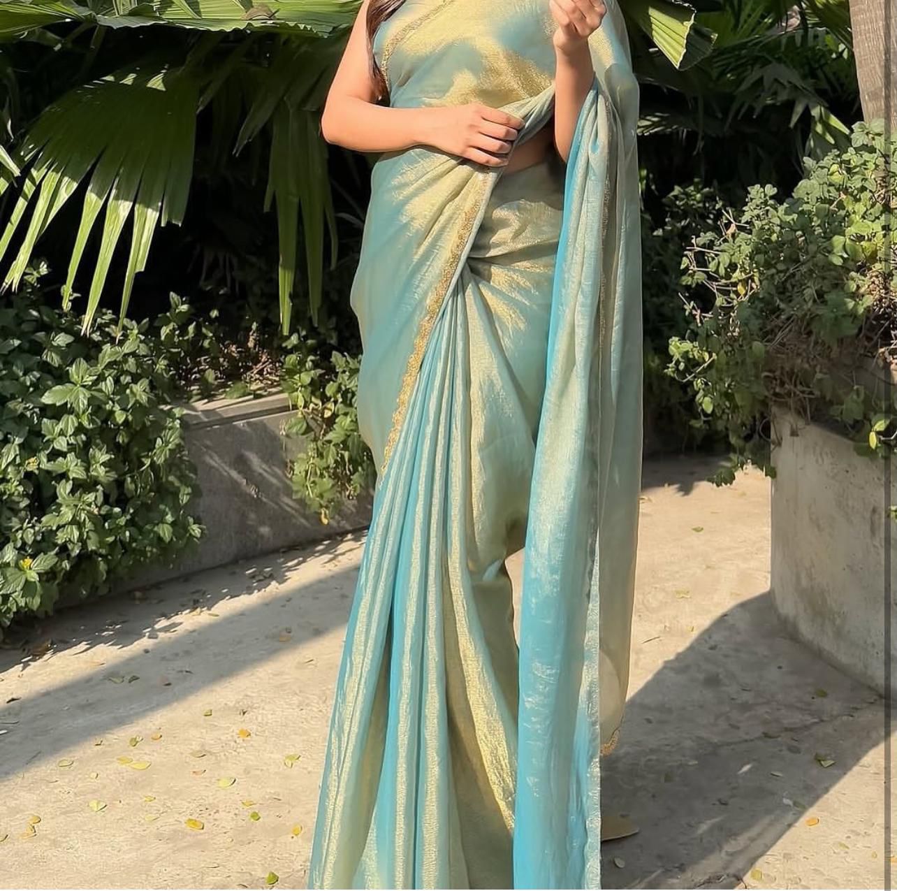 Beautiful Viral in Fandy Silk at discount😍