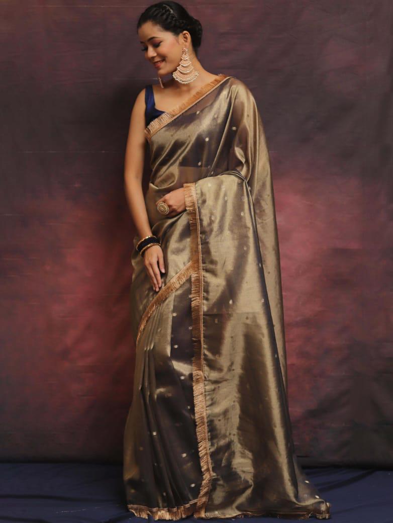 banarasi SOFT TISSUE SILK saree