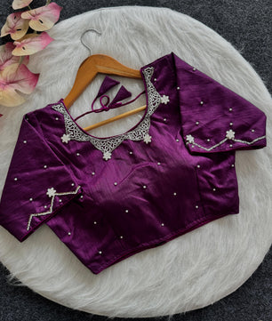 Beautiful handwork all over blouse