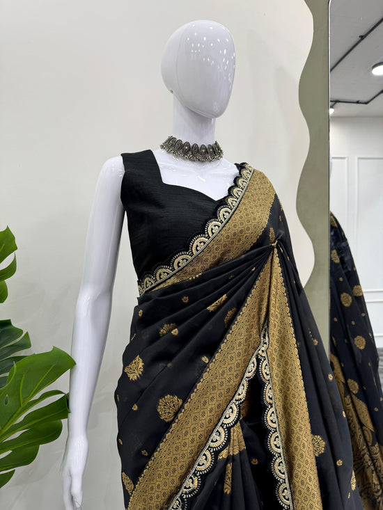 Designer Saree on Kota Silk Febric