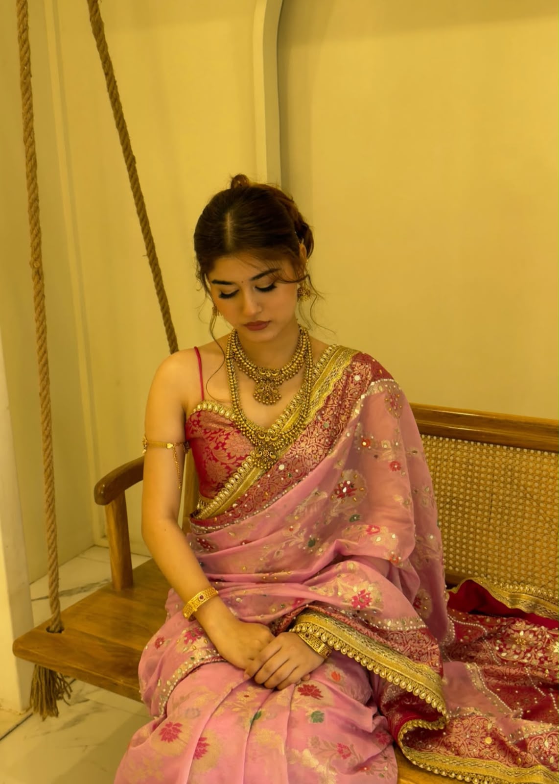Soft Premium Georgette Banarasi Saree