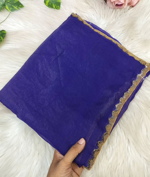 Most viral saree in Fandy silk fabric
