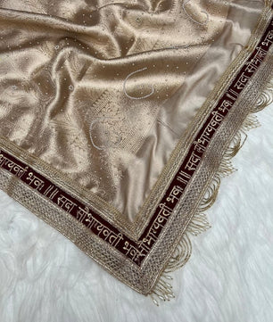 Karwachauth special collection in glass tissue silk