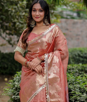 Banarasi soft tissue silk saree