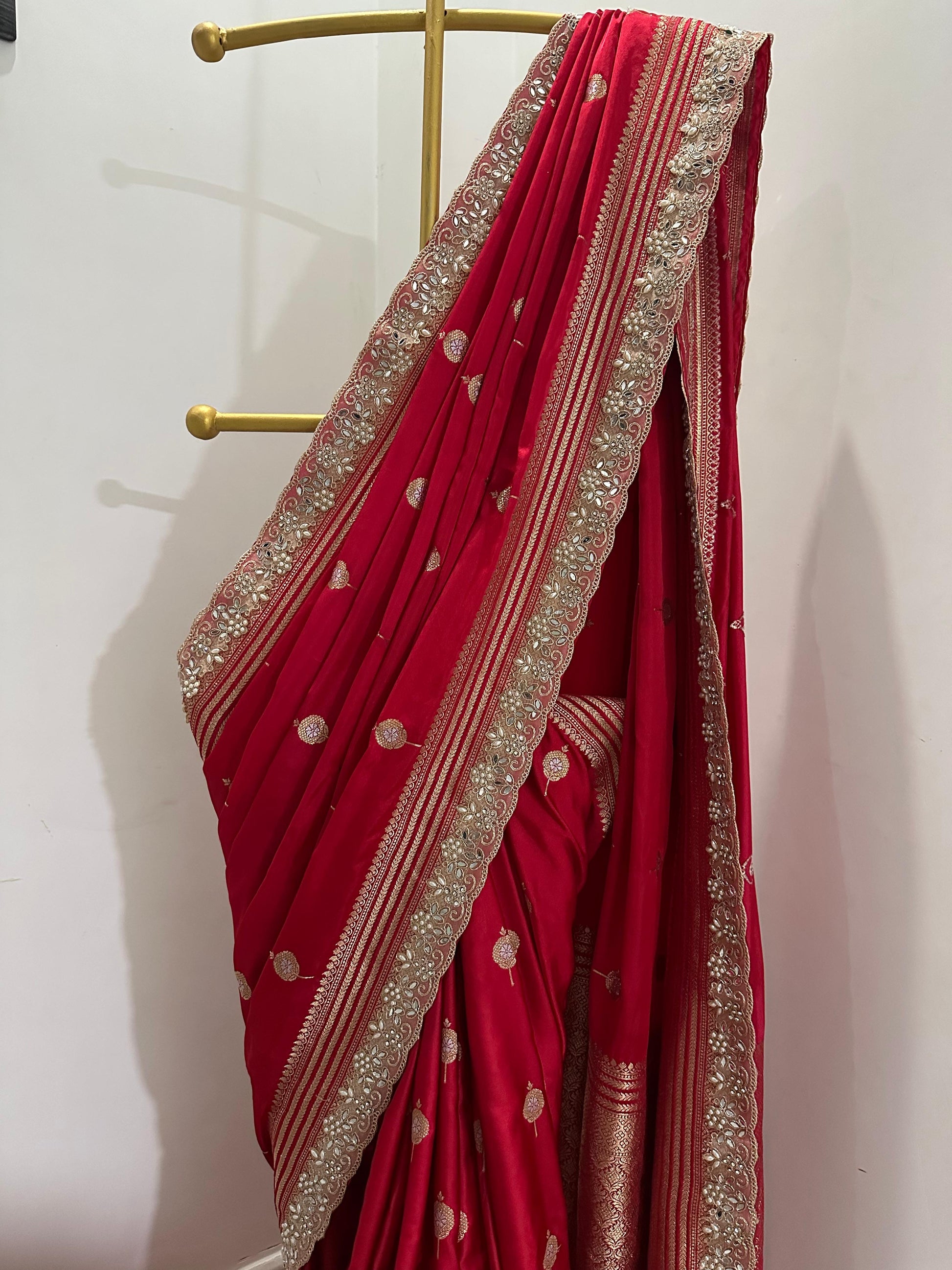 Authentic Banarasi premium mashru silk saree