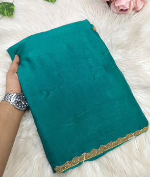 Most viral saree in Fandy silk fabric
