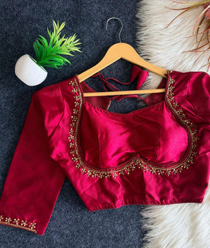 Beautiful handwork all over blouse