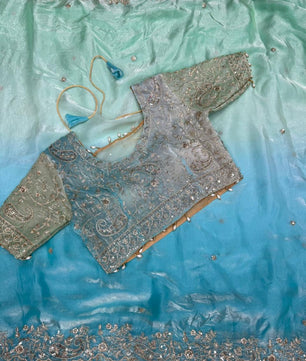 Soft Fandy satin saree