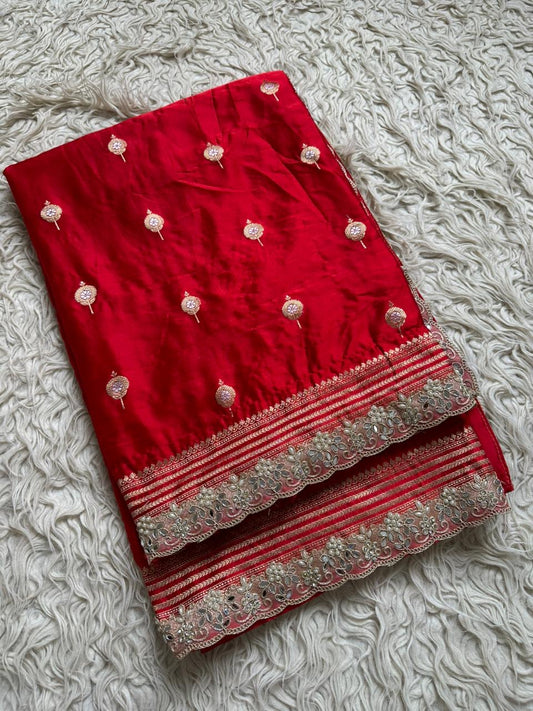Authentic Banarasi premium mashru silk saree