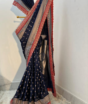 Authentic Banarasi premium mashru silk saree