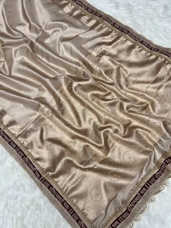 Karwachauth special collection in glass tissue silk