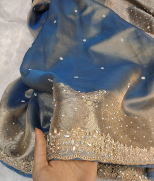 banarasi SOFT MAHARANI GLASS TISSUE SILK saree collectio