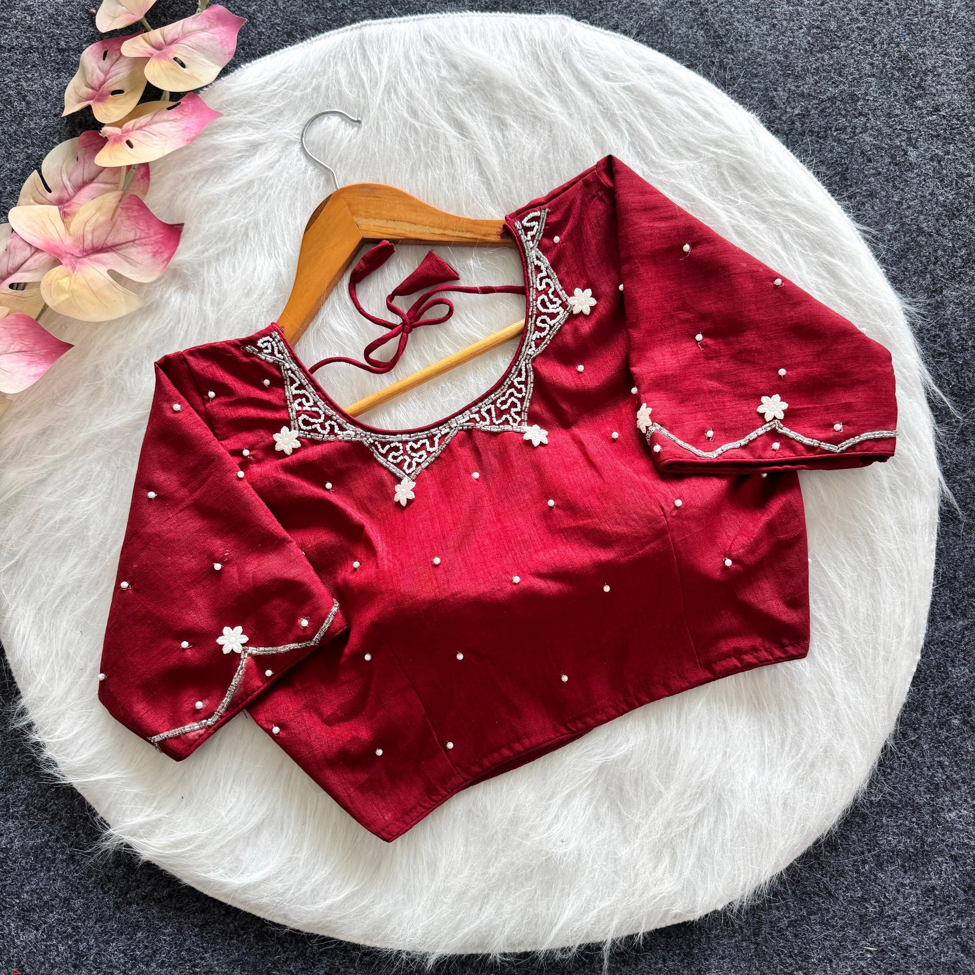 Beautiful handwork all over blouse