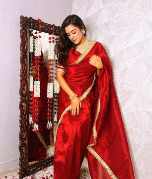 Banarasi soft Saree with customised name