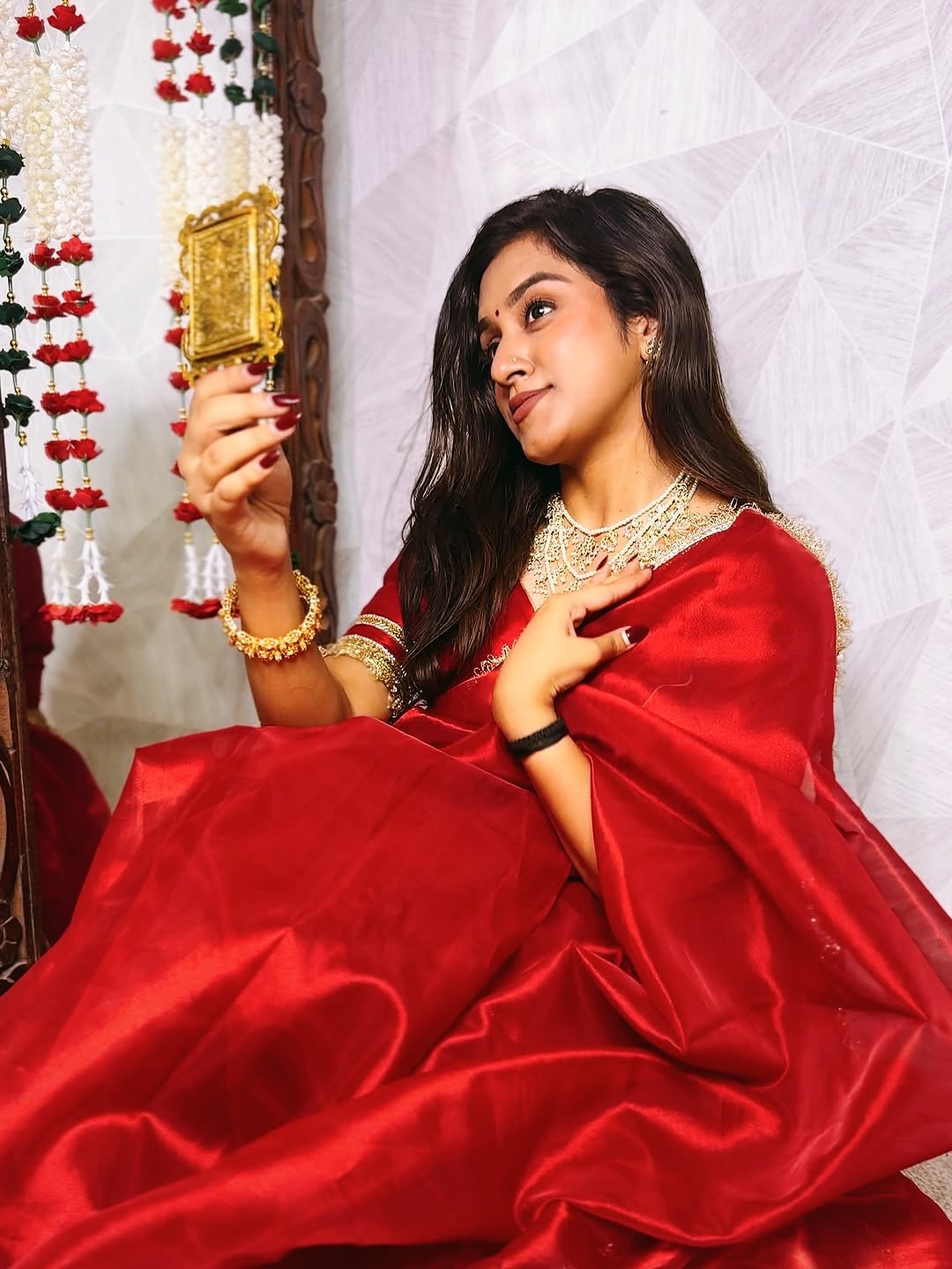 Banarasi soft Saree with customised name