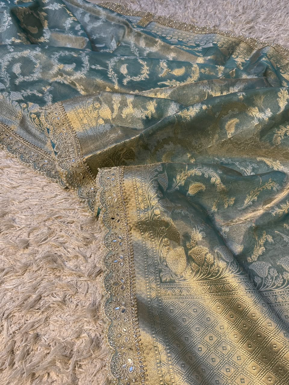 Banarasi Tissue Soft Silk Saree