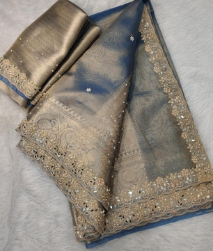 banarasi SOFT MAHARANI GLASS TISSUE SILK saree collectio