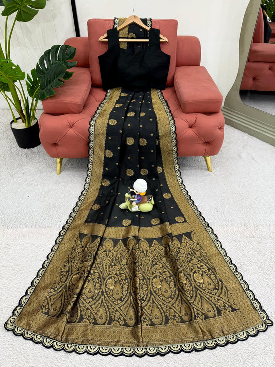 Designer Saree on Kota Silk Febric