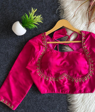 Beautiful handwork all over blouse