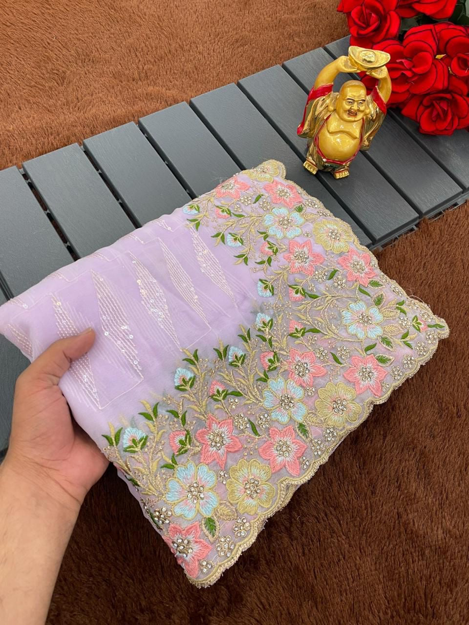 Bollywood Inspired beautiful Georgette saree