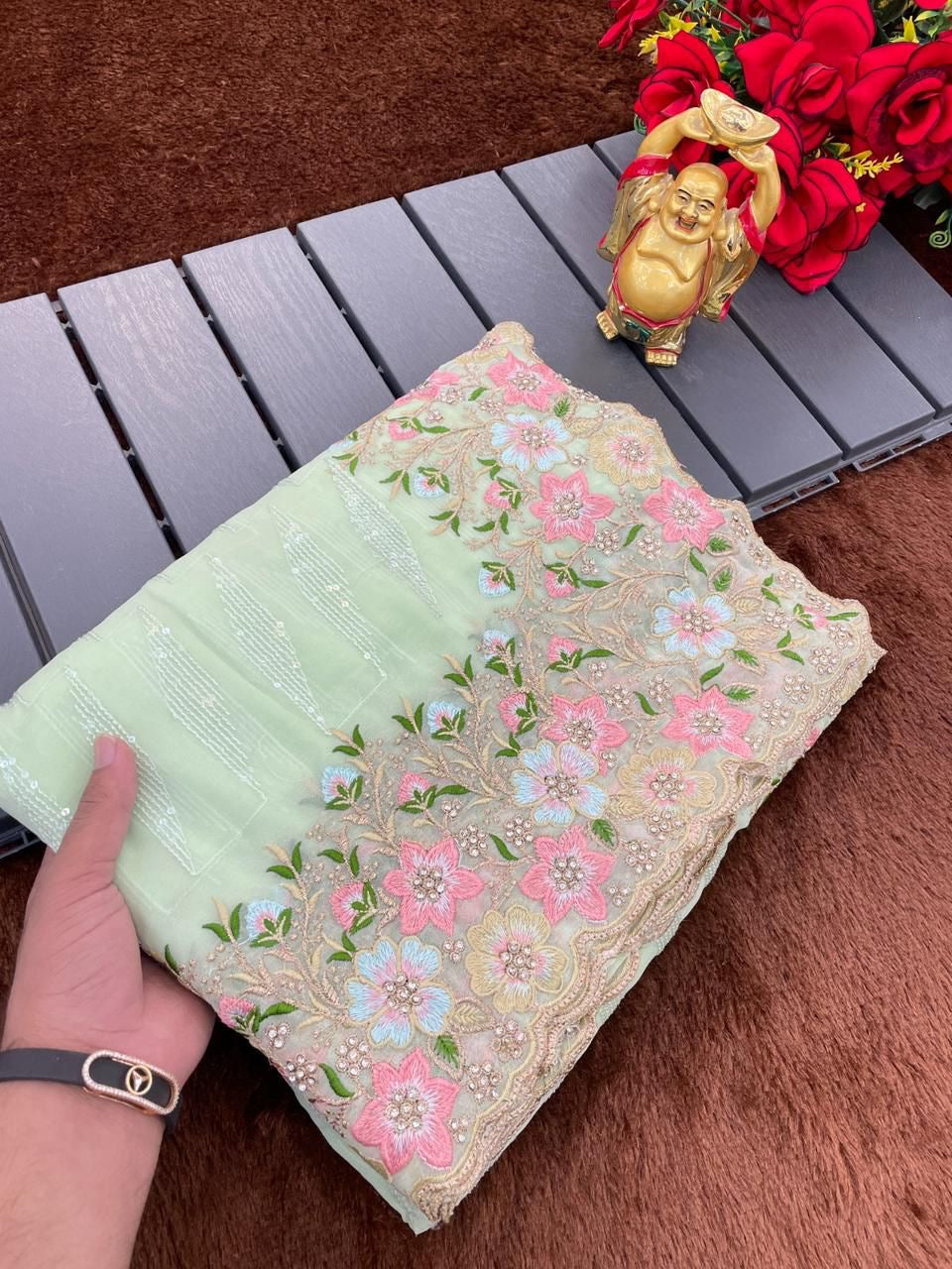 Bollywood Inspired beautiful Georgette saree