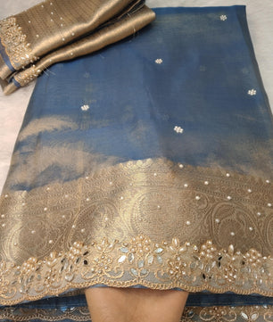 banarasi SOFT MAHARANI GLASS TISSUE SILK saree collectio