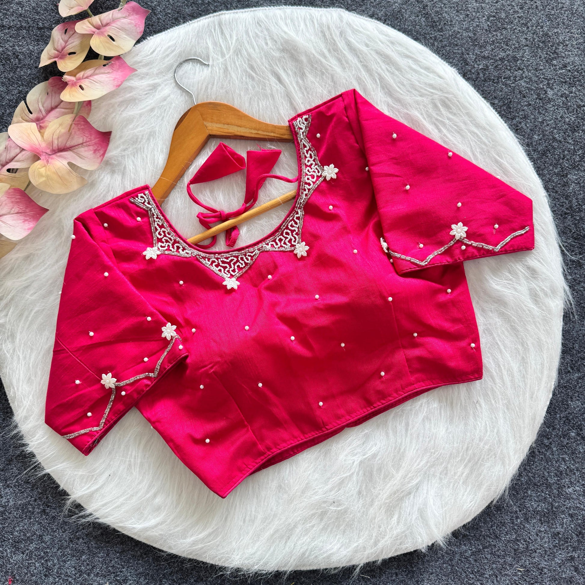 Beautiful handwork all over blouse