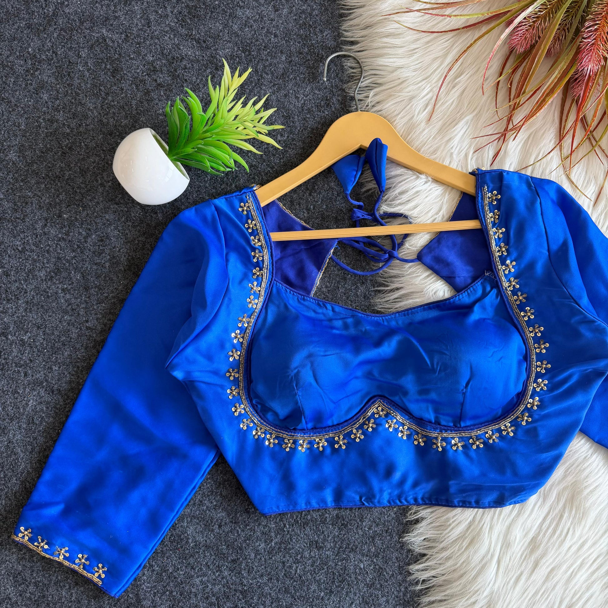 Beautiful handwork all over blouse