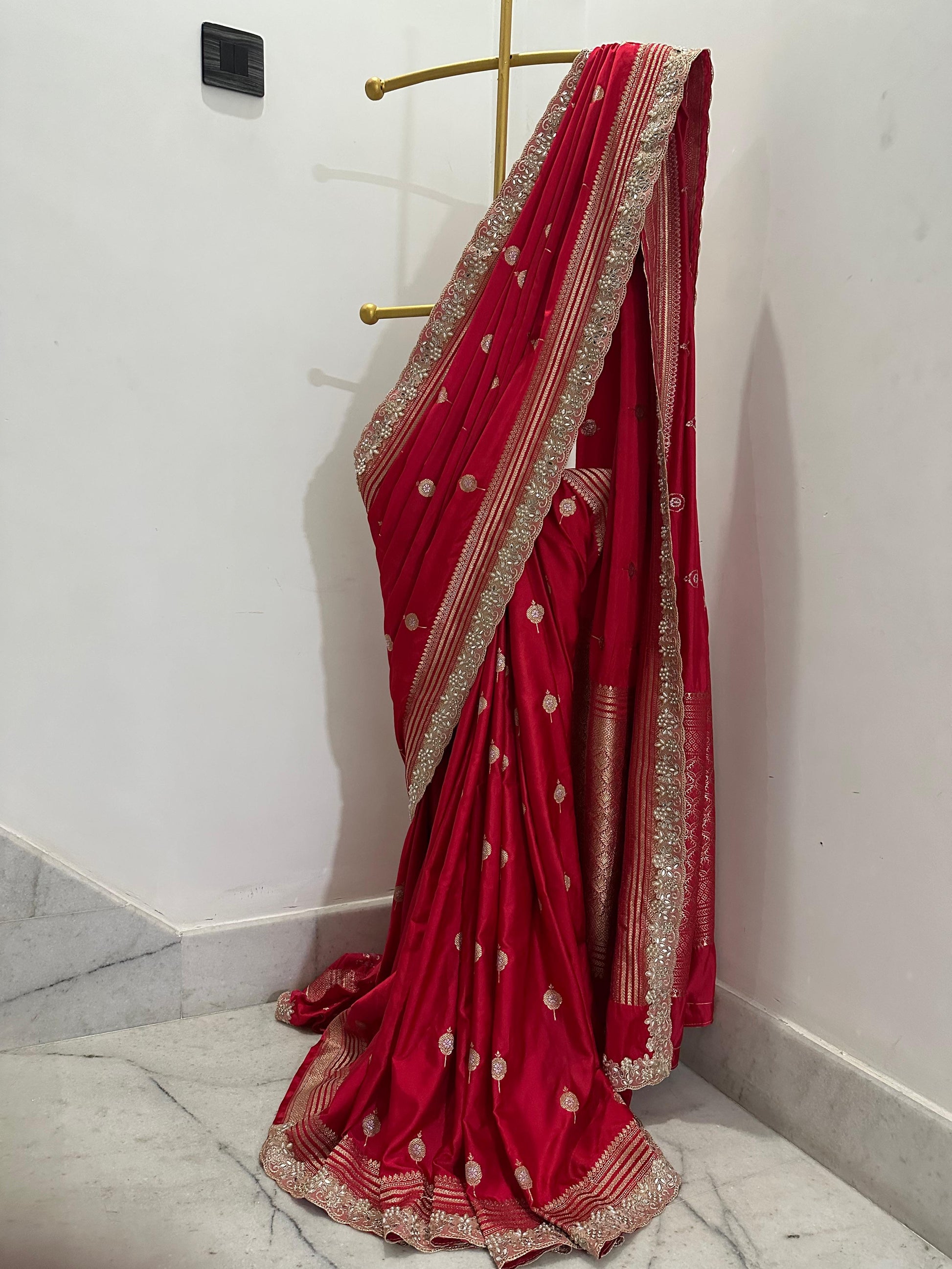 Authentic Banarasi premium mashru silk saree