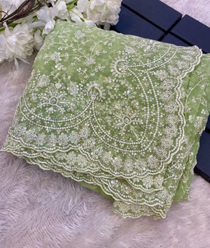 Summer special sarees shimmer silk fabric