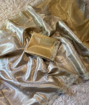 Banarasi soft Kanchi tissue silk saree