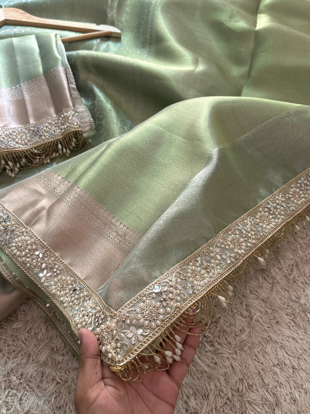 Banarasi Kanjivaram Bridal Katan Tissue Silk Saree