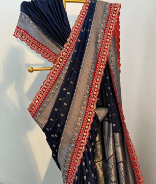 Authentic Banarasi premium mashru silk saree