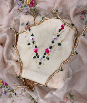 Fresh Arrival – Handwork Elegance Saree￼