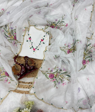 Fresh Arrival – Handwork Elegance Saree￼