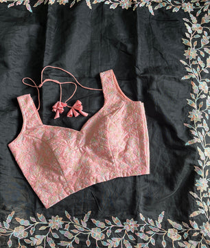 Premium Chanderi saree with multi thread embroidery work on pallu