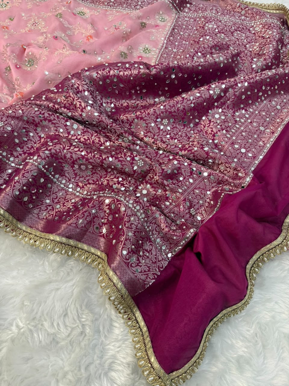 Soft Premium Georgette Banarasi Saree