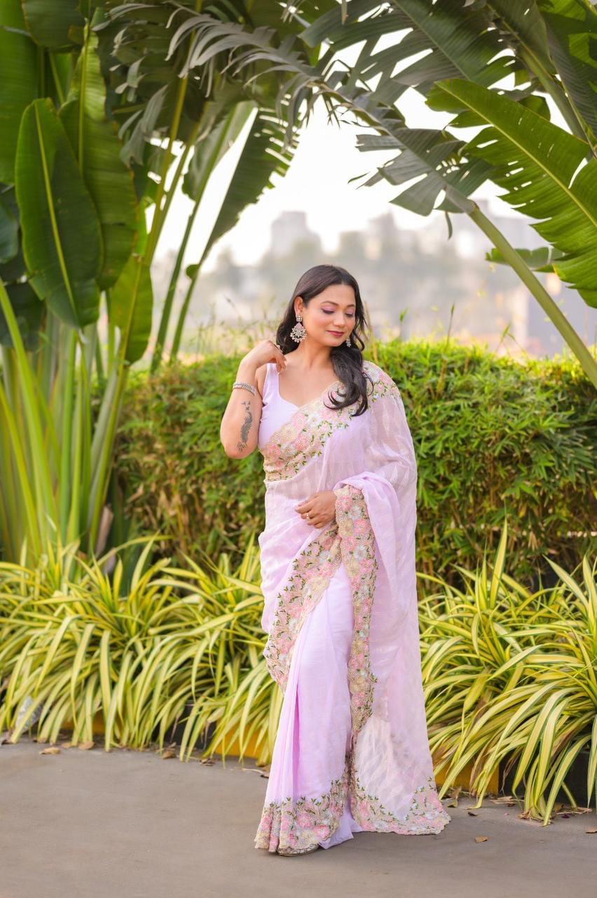 Bollywood Inspired beautiful Georgette saree