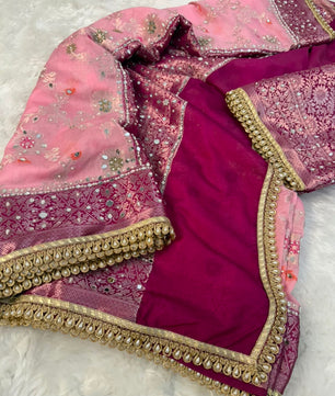 Soft Premium Georgette Banarasi Saree
