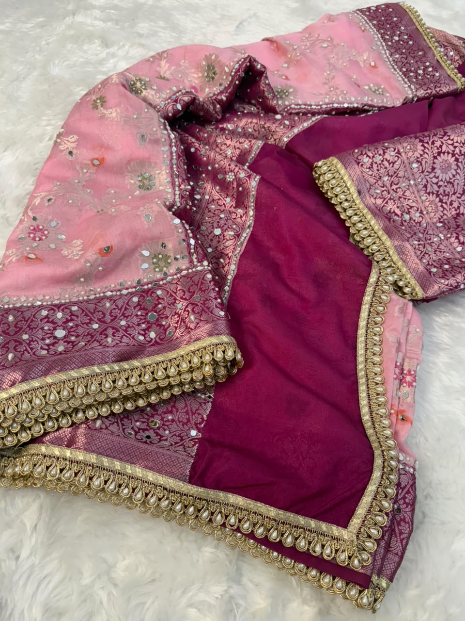 Soft Premium Georgette Banarasi Saree