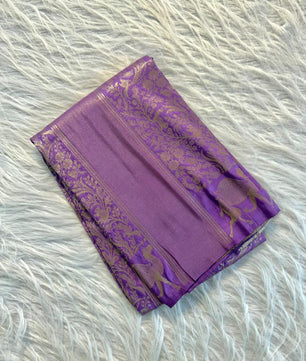 Pure Soft Banarasi Tissue Zari Silk Weaving Saree