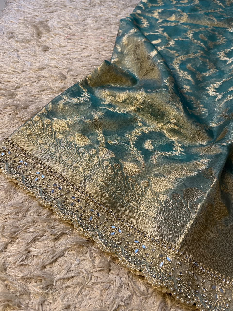 Banarasi Tissue Soft Silk Saree