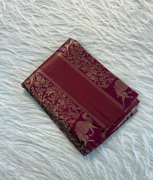 Pure Soft Banarasi Tissue Zari Silk Weaving Saree