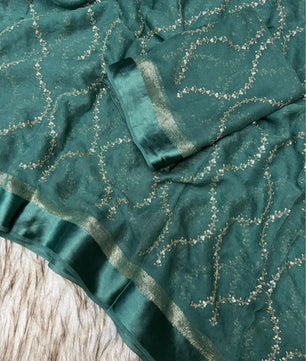 Pure Viscose Georgette Saree