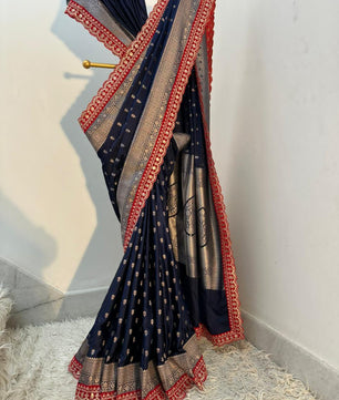 Authentic Banarasi premium mashru silk saree