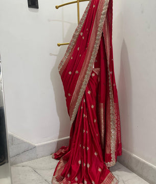 Authentic Banarasi premium mashru silk saree